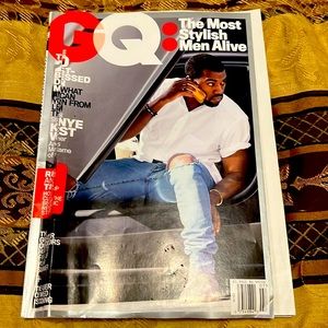 🔥2015 EDITION SUPER RARE COLLECTIBLE KANYE WEST GQ